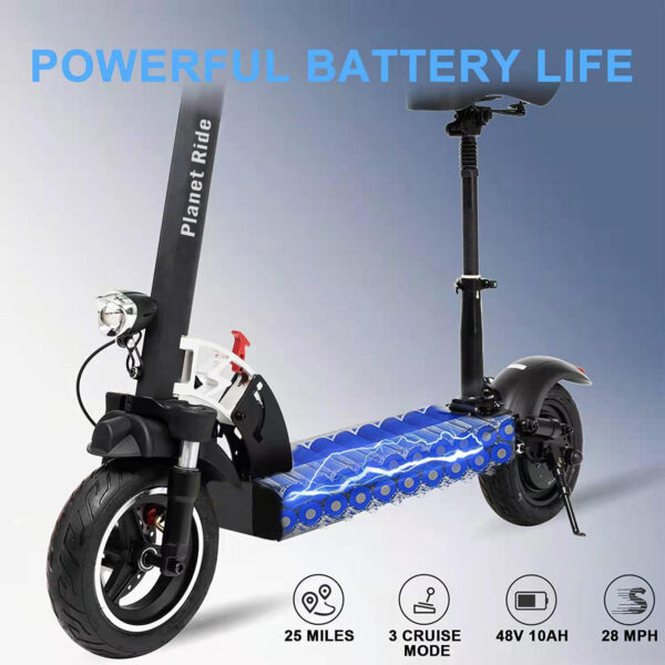 800W Electric Scooter - Image 3