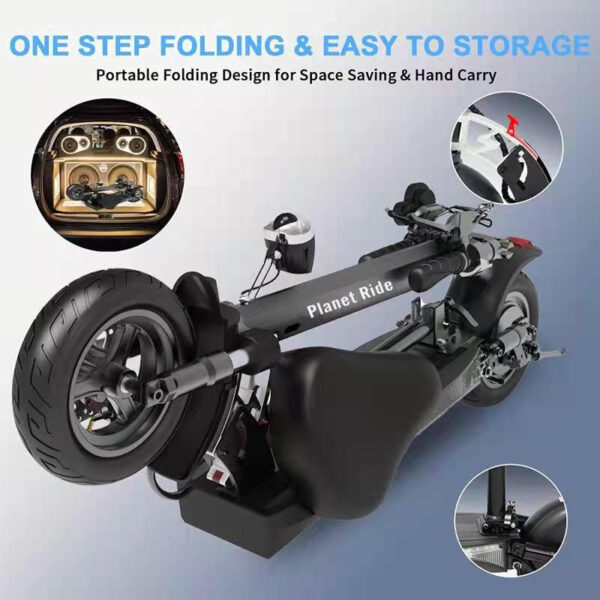 800W Electric Scooter - Image 4