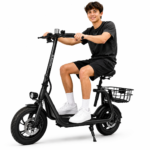 Phantomgogo Electric Scooter Black - Image 5